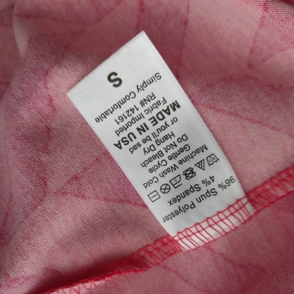 Lula Roe Pink Chevron Dress EUC 💗 - Picture 6 of 7